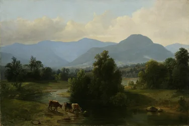 Vue des montagnes de Shandaken, New York, 1853
